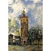 Vinnytsia Tower – Original Oil Painting Vinnytsia Tower – Original Oil Painting